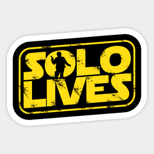 SOLO LIVES Sticker